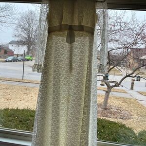 Vintage Lace Wedding Dress Long Sleeve  Small, Int. Ladies Garment Workers Union